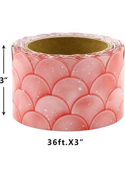 20M Ombre Pembe Tarak Bülten Tahtası Sınırları Gökkuşağı Düz Sınırlar Sınıf Veya Ev Okul Dekorasyonu (Yurt Dışından) indirimleri
