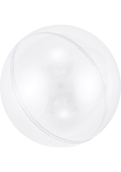 1 Adet Düğün Noel Ağacı Asılı Süslemeler Top Şeffaf Açık Plastik Şeffaf Süs Çocuklar Kendin Yap Parti Malzemeleri 8cm (Yurt Dışından) modelleri