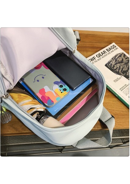 Üniversite Öğrencisi Dikiş Sırt Çantası Mini Küçük Sırt Çantası (Yurt Dışından) indirimleri