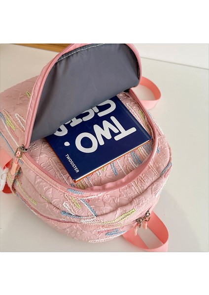 Sevimli Çizgili Küçük Sırt Çantası (Yurt Dışından) modelleri