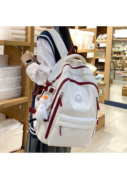 Renkli Sırt Çantası Lise Öğrencisi Sırt Çantası (Yurt Dışından) indirimleri