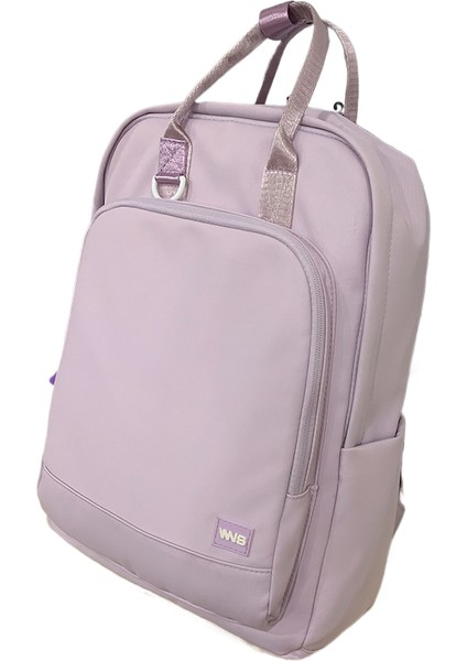 Moda Basit Düz Renk Sırt Çantası Sırt Çantası (Yurt Dışından)