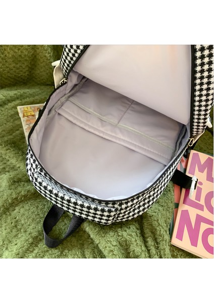 Ortaokul Öğrencisi Ekose Harf Omuz Çantası (Yurt Dışından) indirimleri