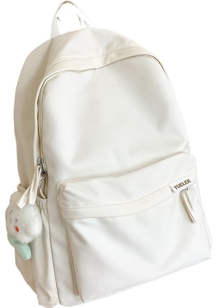 Lise Öğrencisi Düz Renk Sırt Çantası (Yurt Dışından)