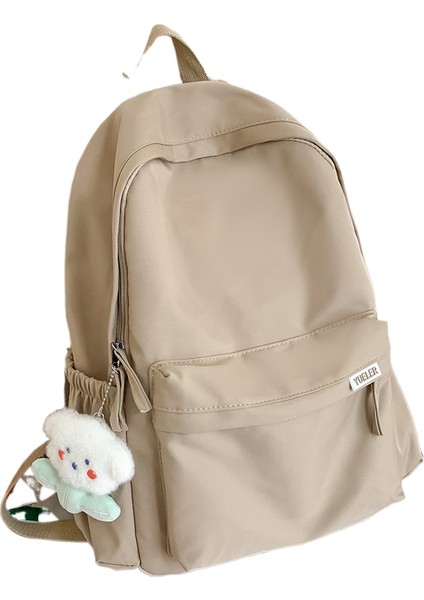 Lise Öğrencisi Düz Renk Sırt Çantası (Yurt Dışından)