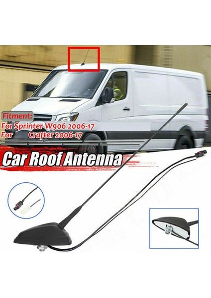 Anten Çatıya Monte Radyo Anteni A9068200475 Mercedes Sprinter W906 Vw Crafter 2006-2017 2E0035507 (Yurt Dışından) fırsatları