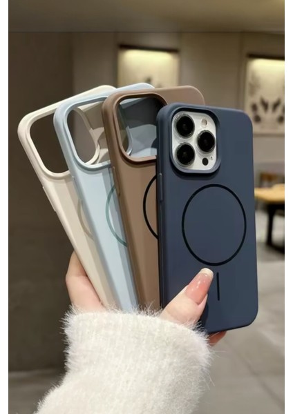 IPhone 14 Pro Uyumlu Kılıf Magsafe Destekli Premium Sıvı Silikon Kapak fiyatları