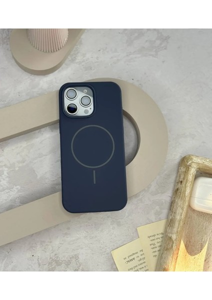 IPhone 14 Pro Uyumlu Kılıf Magsafe Destekli Premium Sıvı Silikon Kapak indirimleri