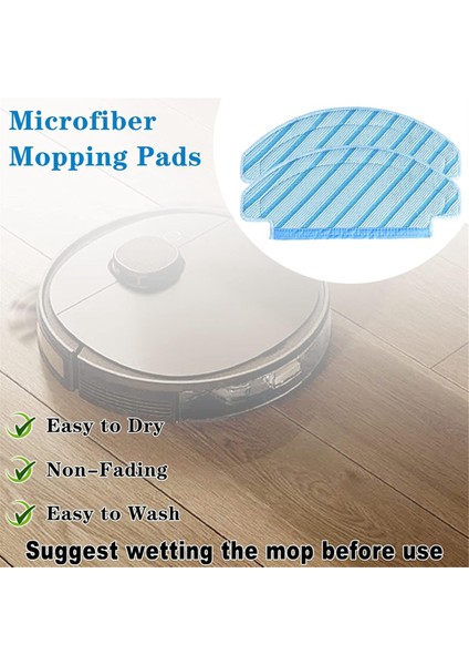 Ecovacs Deebot Ozmo T8 Aıvı/t8 Max/t8 Serisi/n8 Pro/n8 Pro Robot Vakum Yedek Parçaları (Yurt Dışından) modelleri