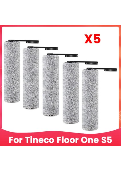 Tineco Zemin Için Bir S5 Vacuum Seğreter Yedekleme Sulucu Sulucu Roller Yumuşak Fırça Şeridi (Yurt Dışından)