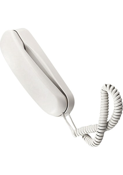 Kablolu Duvar Telefonu, Otel Küçük Telefonu, Ev/banyo/okul/ofis Için Uygun Sabit Duvar Telefonu, Beyaz (Yurt Dışından) fırsatları