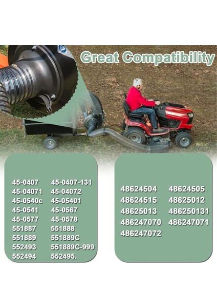 43791 Hortum Adaptörü Çim Traktör Vakum Parçaları Agri-Fab Yaprak Vakumu/zanaatkar/shred-N-Vac 63375 AF-43791 (Yurt Dışından) fiyatları