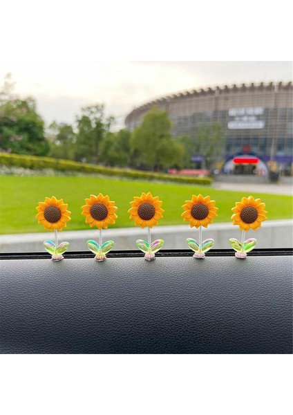 Ayçiçeği Çiçek Araba Süslemeleri, Araba Bahar Süslemeleri, Sevimli Çiçek Araba Iç Dekorasyon Malzemeleri (Yurt Dışından) fırsatları