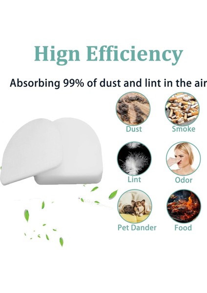 6pcs Yedek Filtre Köpüğü ve Için Keçe Pro Pro Max Dik Vakum AZ4000 AZ4002 AZ4000C Vakum Eki (Yurt Dışından) indirimleri