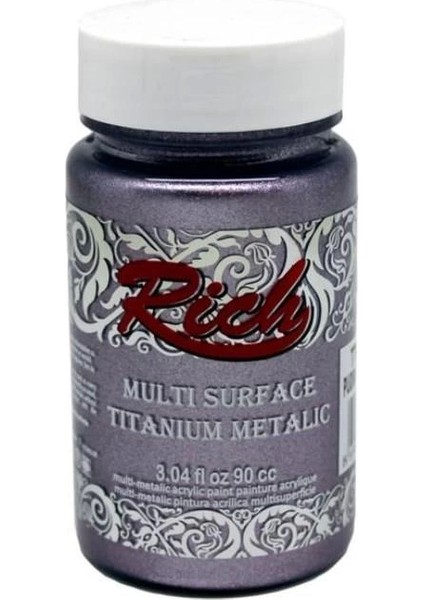 Rich Multi Surface Titanium 2576 Pudra Mor Metalik 90 cc