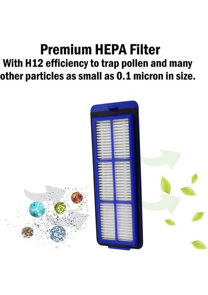 8pcs Vakumları Filtreler Robovac 15C Max Için Eufy Robovac 11S Max Ile Uyumlu, Robovac G10 Hybrid G30 Için (Yurt Dışından) fiyatları