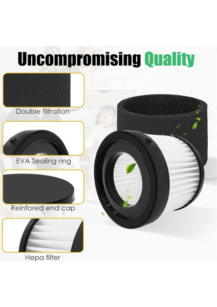 Dewalt 20V Kablosuz El Vakum Geliştirilmiş Temizlik Verimliliği Için DCV5011H Hepa Filtresi (Yurt Dışından) modelleri