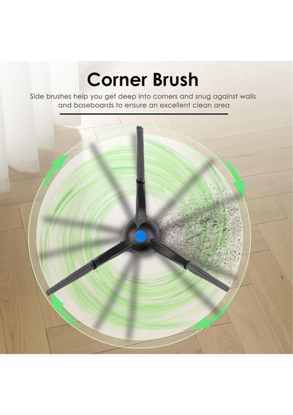 (10'lu Paket) Ecovacs Ile Uyumlu N30 Omni Yedek Parçaları (Yurt Dışından) modelleri