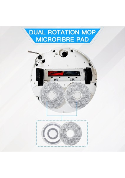 Roborock Qrevo Curv/qrevo Edge Için Yedek Tutuculu Paspas Bezleri (Yurt Dışından) indirimleri