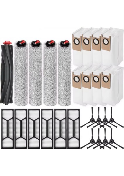 Eufy Omni S1 Pro/omni S1 Fırça Hepa Filtre Toz Torbası Için 27 Adet (Yurt Dışından)