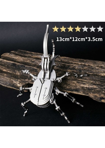 Yeni 3D Mini Üç Boyutlu Metal Çizgi Film Puzzle Yapboz Modeli Doğum Günü (Yurt Dışından)