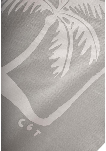 Palmiye Baskılı T-Shırt 2-8 Yaş Mint Yeşil modelleri