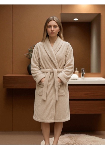 Pamuklu Kadın Bornoz