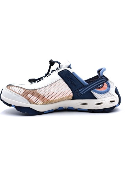 Erkek Trekking Outdoor Aqua Beyaz Lacivert Spor Sandalet Ayakkabı fiyatları
