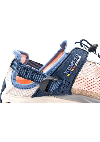 Erkek Trekking Outdoor Aqua Beyaz Lacivert Spor Sandalet Ayakkabı indirimleri