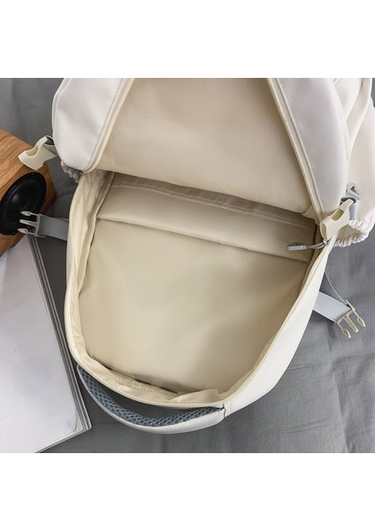 Boş Sırt Çantası Basit ve Büyük Kapasiteli Kampüs Öğrenci Okul Çantası (Yurt Dışından) indirimleri