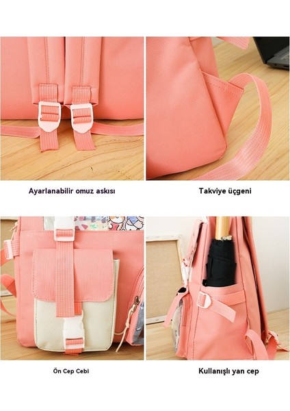 Sevimli Kampüs Büyük Kapasiteli Sırt Çantası (Yurt Dışından) fırsatları