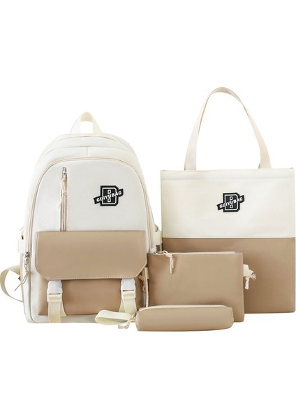 Kampüs Sırt Çantası Minimalist Büyük Kapasiteli Sırt Çantası (Yurt Dışından)