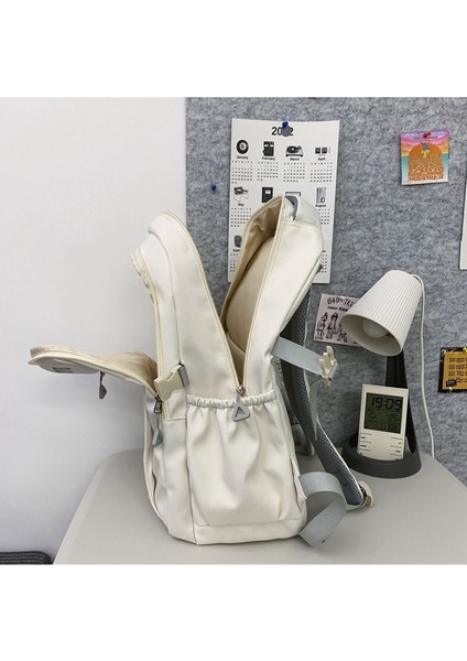 Boş Sırt Çantası Basit ve Büyük Kapasiteli Kampüs Öğrenci Okul Çantası (Yurt Dışından) fiyatları