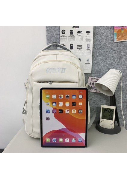 Boş Sırt Çantası Basit ve Büyük Kapasiteli Kampüs Öğrenci Okul Çantası (Yurt Dışından) fırsatları