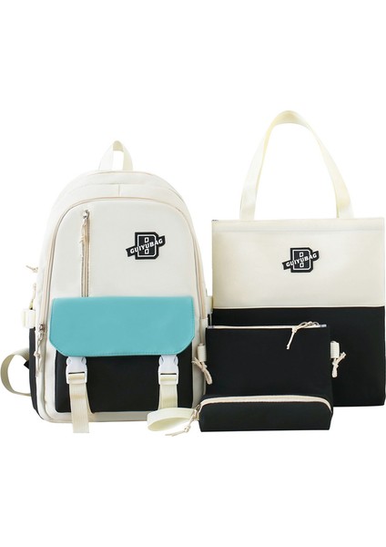 Kampüs Sırt Çantası Minimalist Büyük Kapasiteli Sırt Çantası (Yurt Dışından)