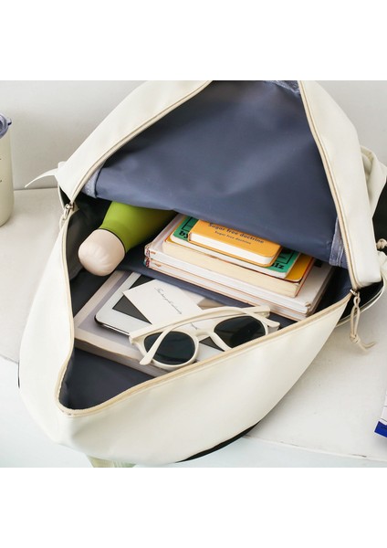 Kampüs Sırt Çantası Minimalist Büyük Kapasiteli Sırt Çantası (Yurt Dışından) indirimleri