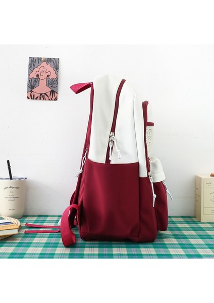 Trend Sırt Çantası Büyük Kapasiteli Dört Parçalı Okul Çantası (Yurt Dışından) modelleri