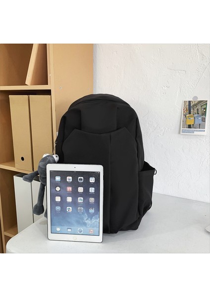 Öğrenci Düz Renk Sırt Çantası (Yurt Dışından) fiyatları