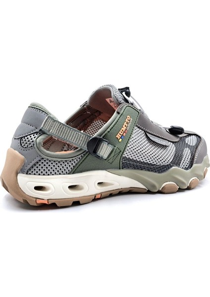 Erkek Trekking Outdoor Aqua Vizon Haki Spor Sandalet Ayakkabı fiyatları