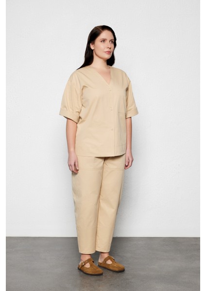 Herra Büyük Beden Gabardin Gömlek Devetüyü modelleri