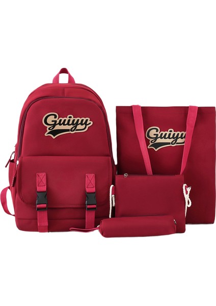 Büyük Kapasiteli Okul Çantası Lise Öğrencisi Niş Sırt Çantası (Yurt Dışından)