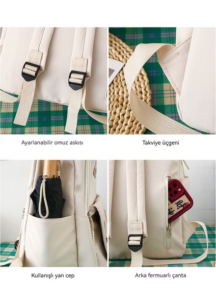 Büyük Kapasiteli Okul Çantası Lise Öğrencisi Niş Sırt Çantası (Yurt Dışından) indirimleri