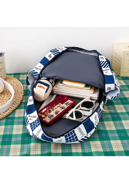Dört Parçalı Büyük Kapasiteli Öğrenci Sırt Çantası (Yurt Dışından) fırsatları