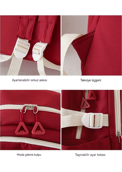 Moda Dört Parçalı Çizgi Film Öğrenci Okul Çantası (Yurt Dışından) fırsatları