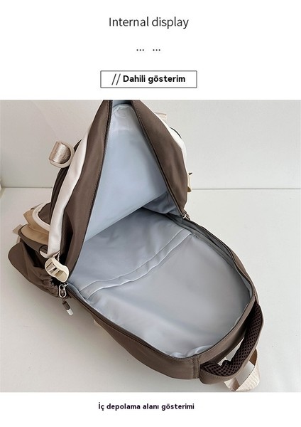 Taze ve Tatlı Kampüs Ortaokul Lise Öğrencisi Okul Çantası (Yurt Dışından) modelleri