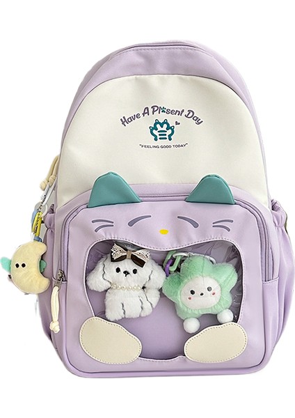 Sevimli Büyük Kapasiteli Ortaokul Lise Öğrencisi Okul Çantası (Yurt Dışından)