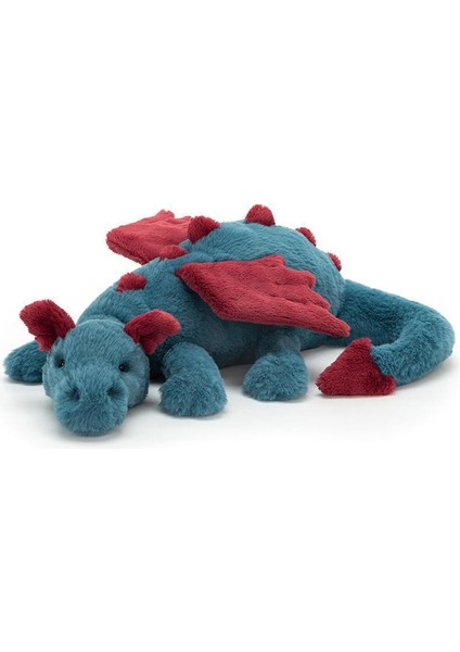 Gökyüzü Uçan Ejderha Bebek Eğlenceli Jely Peluş Oyuncak Gökkuşağı Yalancı Kar Ejderha Bebek (Yurt Dışından)