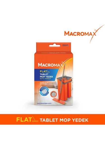 Flat Tablet Mop Yedek