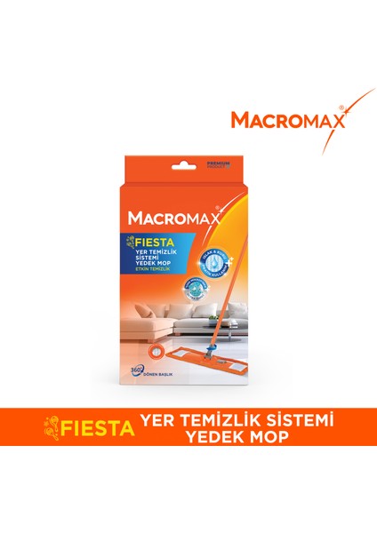 Fiesta Yer Temizlik Sistemi Yedek Mop