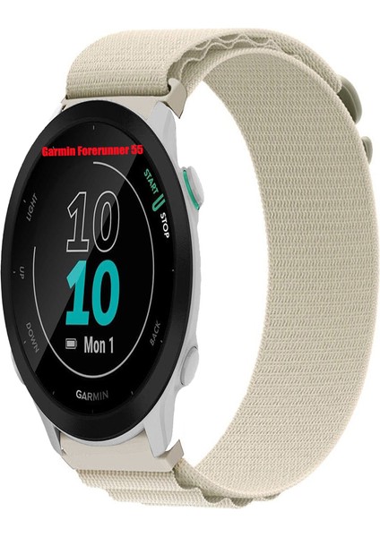 Garmin Forerunner 55 ile Uyumlu Kordon Alpine Loop Döngü Spor Kayış